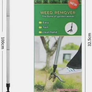 Weeder Puller Stand Up Weed Tool Handle Claw Garden Outdoor Root Remover Killer