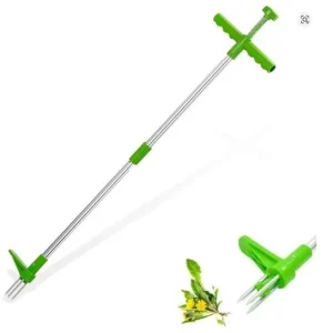 Weed Puller Weeder Twister Stand Up Garden Lawn Grass Root Killer Remover Tool