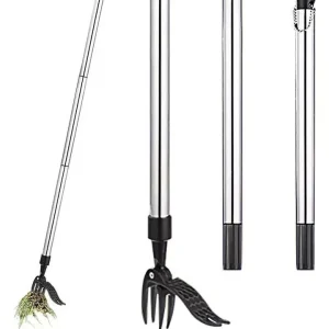 Weeder Puller Stand Up Weed Tool Garden Outdoor Root Remover Killer